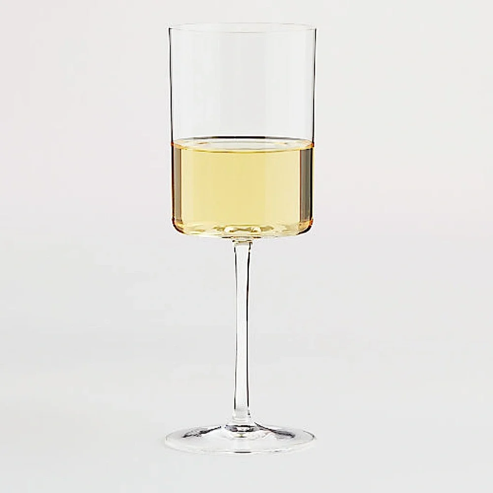 New🍹🍷🥂Crate&Barrel Edge Collection White Wine Glass 13oz
